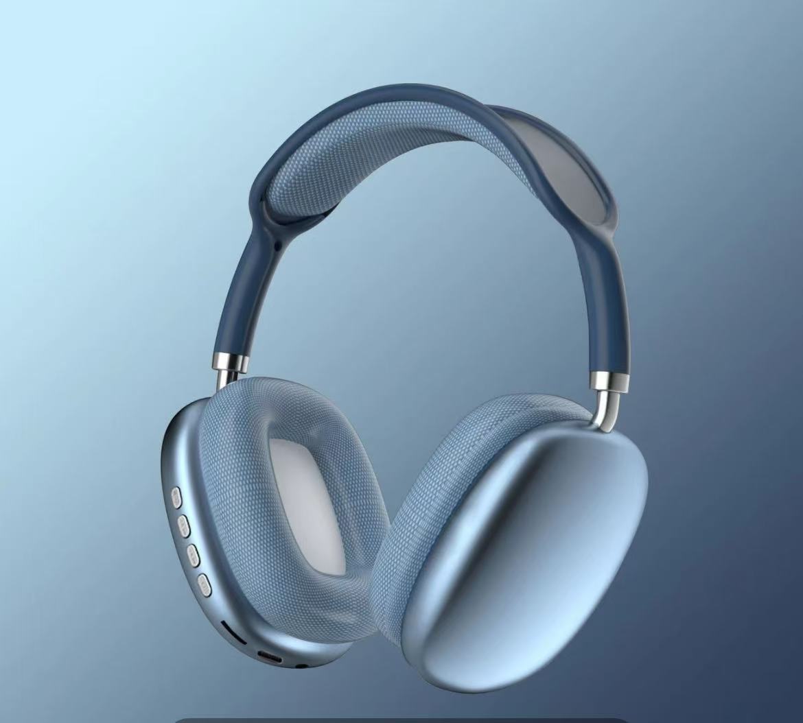 New P9 2025Wireless Bluetooth Headphones Noise Cancelg Mic Pods Over Ear Sports Gaming Headset For Apple