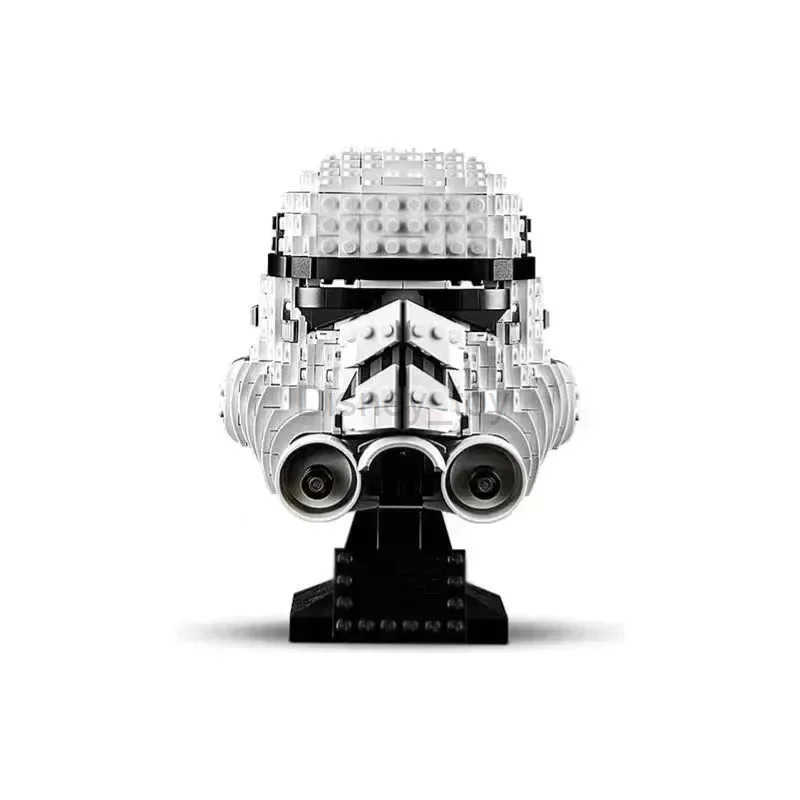 Disney toys Stormtrooper Vader Tie Fighter Pilot Helmet Building Block Series Childrens Birthday Gift Block Model Y250507