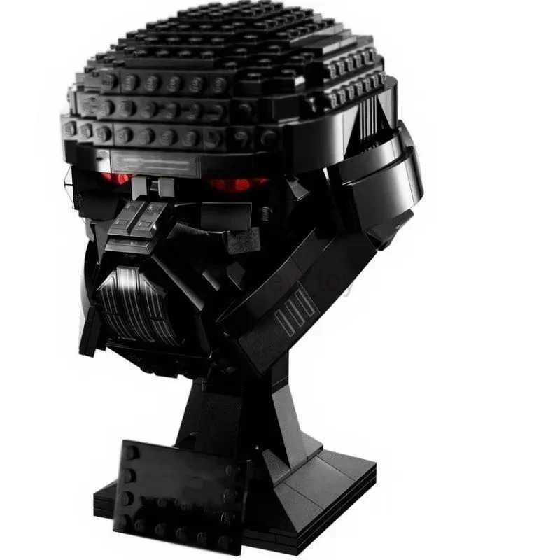 Disney toys Stormtrooper Vader Tie Fighter Pilot Helmet Building Block Series Childrens Birthday Gift Block Model Y250507