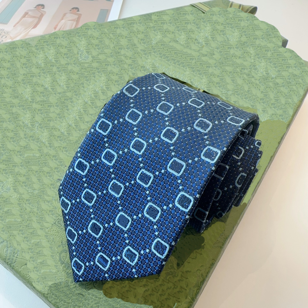 2024 New Designer Men's Tie 100% Silk Luxury Men's Wedding Casual and Business Tie Jacquard classic woven Handcrafted fashion tie 884