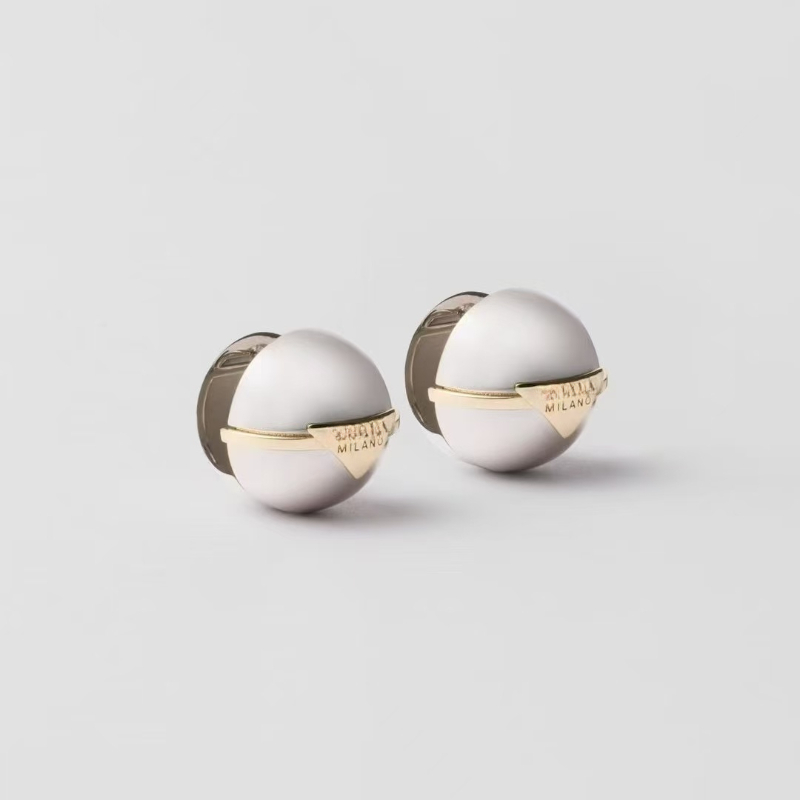 2025 newest round ball designer earrings for women luxury classic triangle letters design retro vintage 18k gold geometry stud earring ear rings jewelry wholesale