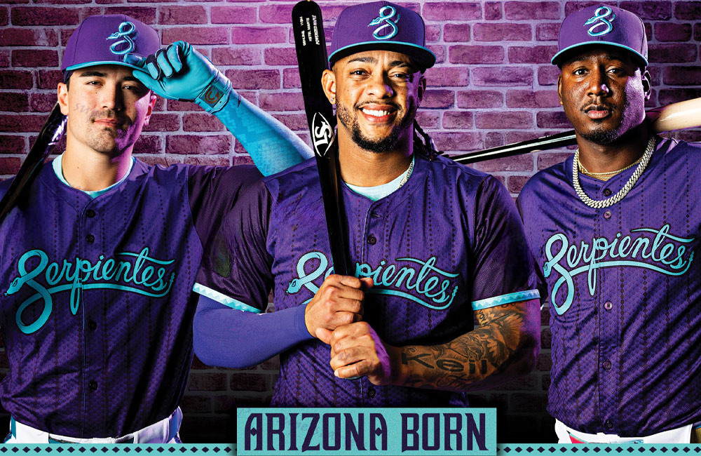 Carroll 2025 City Connect Jersey Gurriel Jr. Marte Moreno Gallen Johnson Thomas Perdomo McCarthy Naylor Alexander Herrera Nelson Martinez
