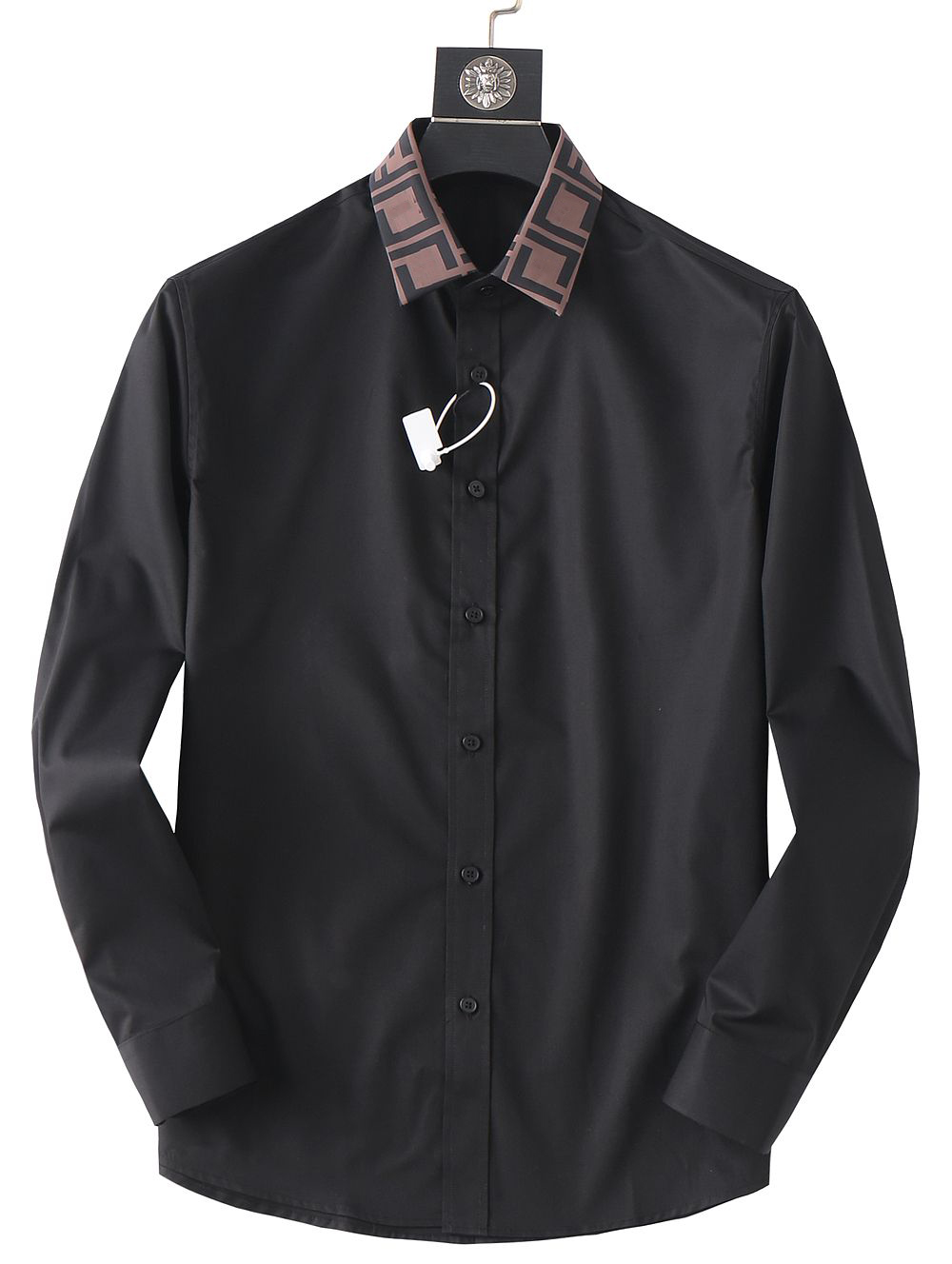 Designer Men's Casual Shirt Summer Letter Print Men's Polo Shirt Slim Fit Long Sleeve Men's Button Up Shirt High QualityM-3XL