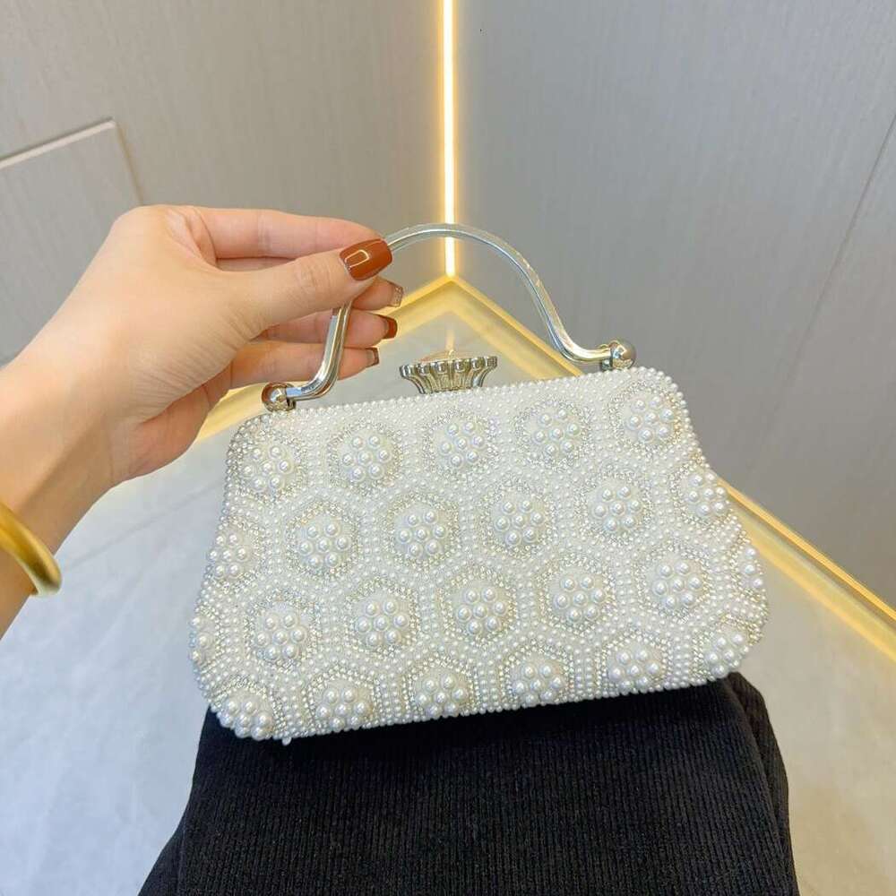 Dinner Bag New Pearl Banquet Small Handbag Women S Cheongsam Bag Wedding Versatile Crossbody Bag KQ