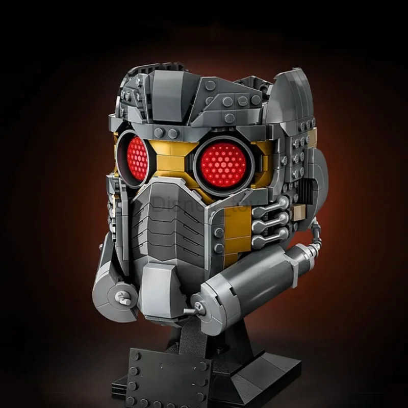 Disney toys Marvel Super Heroes Building Blocks Darth Vader Venom Spiderman Ironman Head Assembly 3D Model Mini Brick Toy For Christmas Gift Y250507