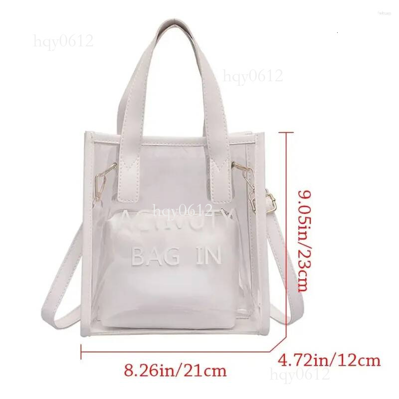designer Shoulder Bags Fashion PVC Clear Crossbody Jelly Bag Handbags