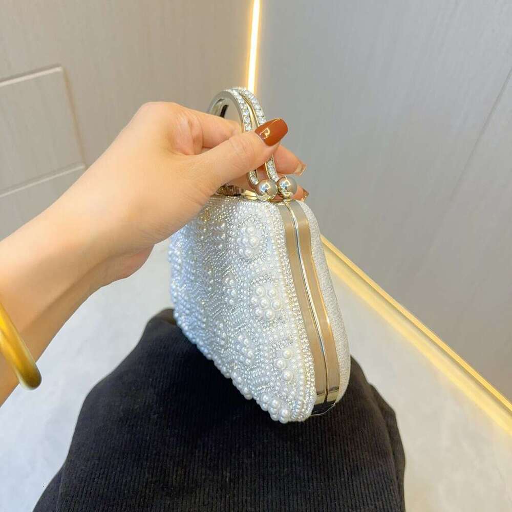 Dinner Bag New Pearl Banquet Small Handbag Women S Cheongsam Bag Wedding Versatile Crossbody Bag KQ