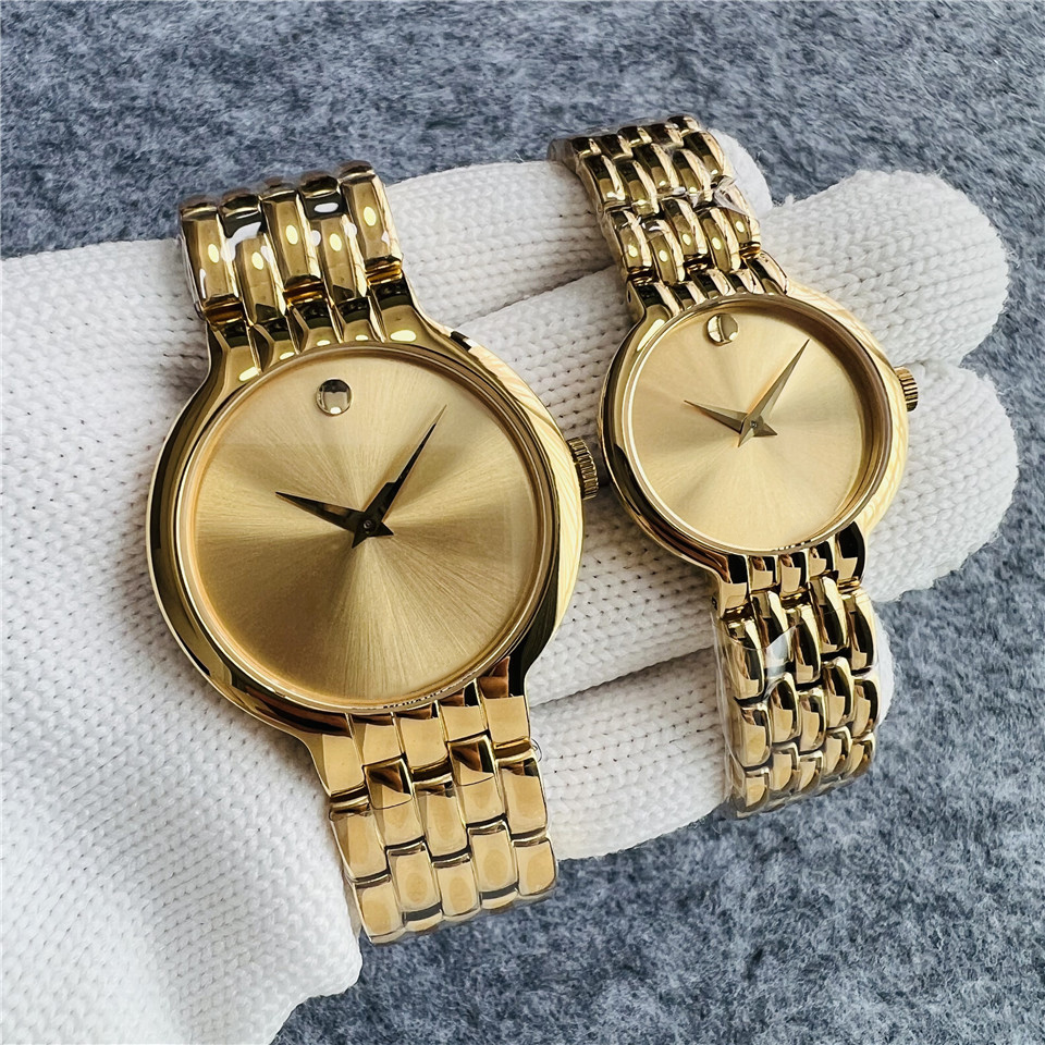 Mens and Womens Designer Watches Made of Stainless Steel 40mm28mm Quartz Movement Womens Fashion and Exquisite Watches Mens Luxury Designer Watches
