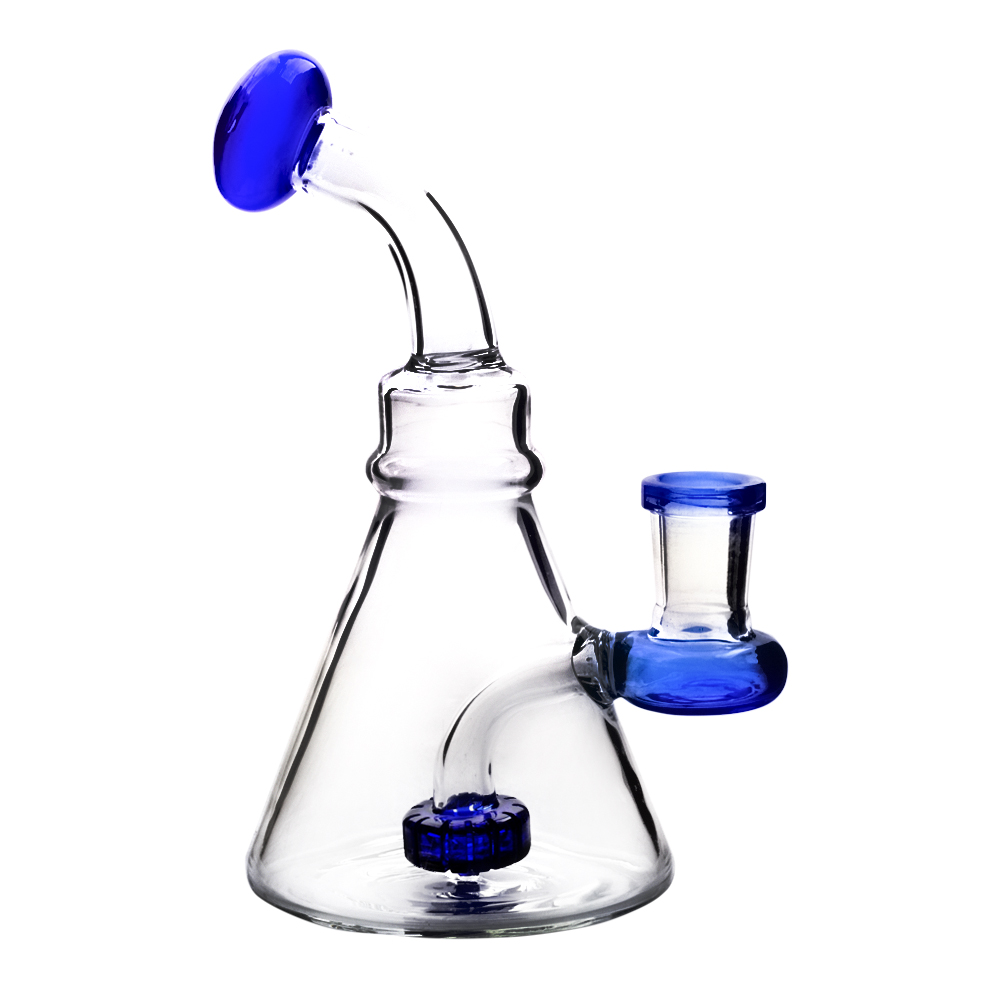 6 inch 14mm Water Pipe Bong smoking Matrix perc Showerhead bowl banger kit