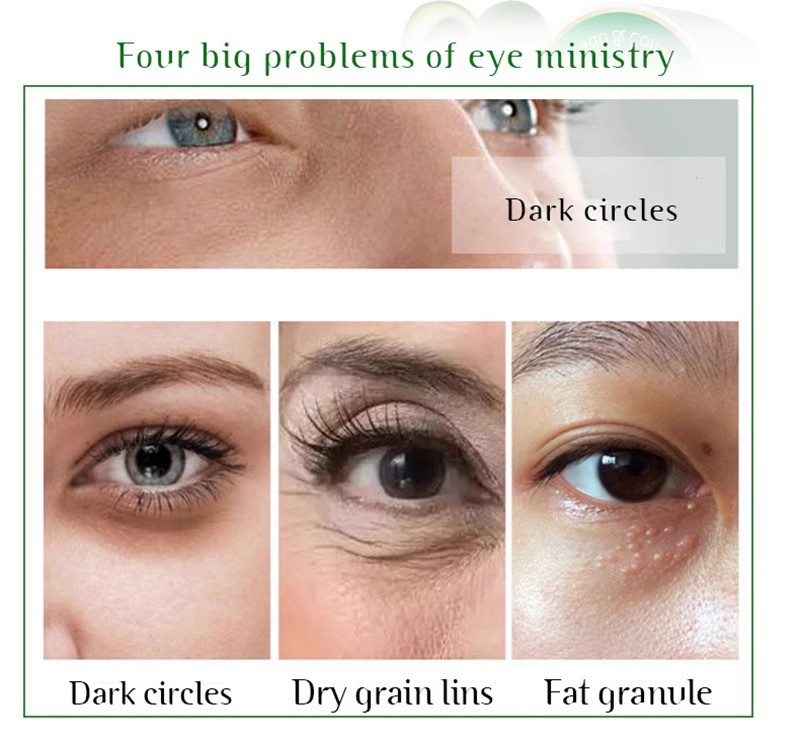 Hyaluronic Acid Repair Eye Patches Remove Dark Circles Moisturizing Eye Mask Crystal Collagen Gel Mask Eye Skin Care
