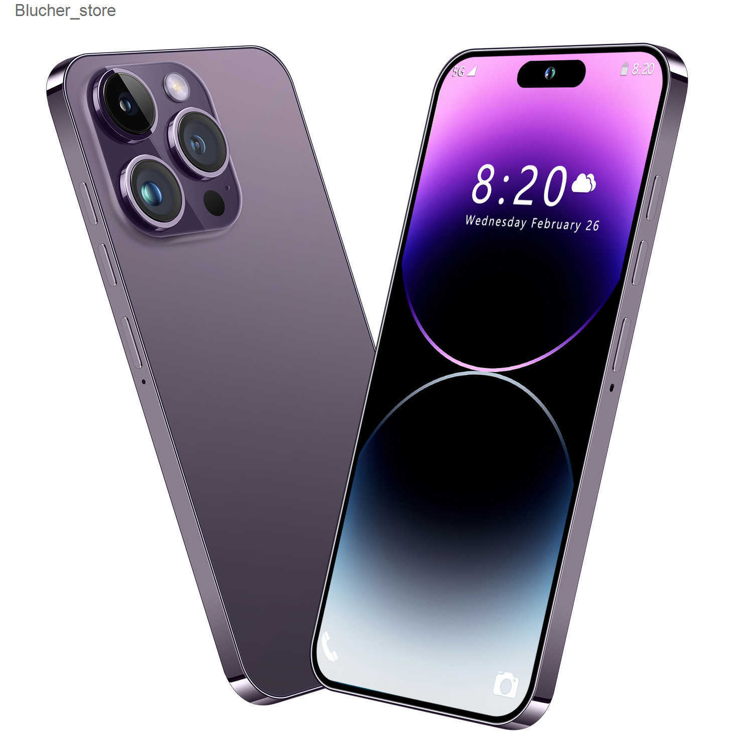 Mobile i14 PRO MAX 7.3-inch incell large screen 2+16GB Android 8.1 smartphone z250507OM1Q