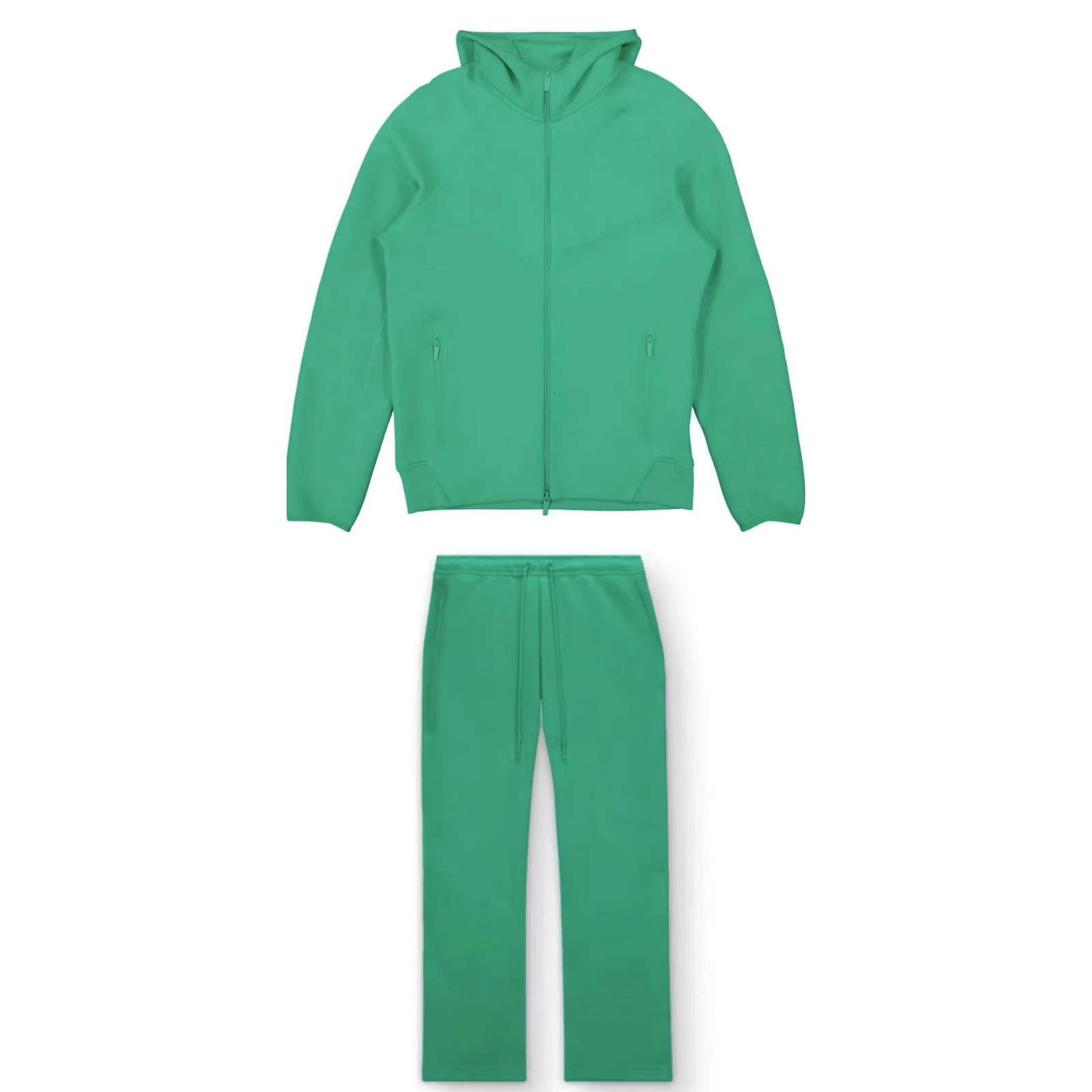 New loose casual jacket, hooded sweatshirt, sweatpants set for autumn and winter of 2023-454