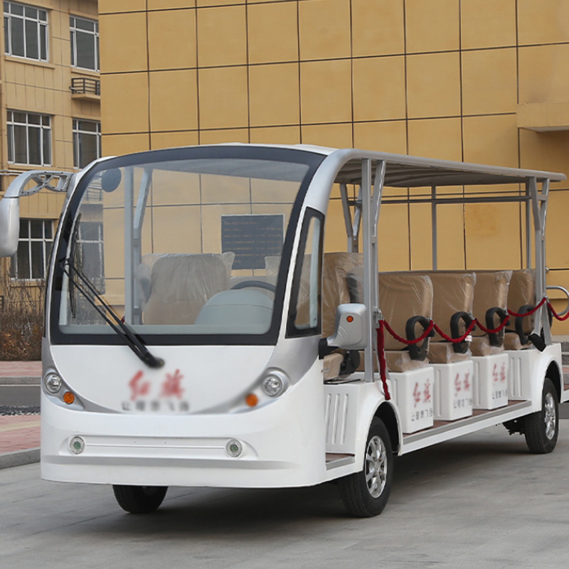 Scenic area electric four-wheel tourist sightseeing car sales office viewing car reception shuttle electric scooter