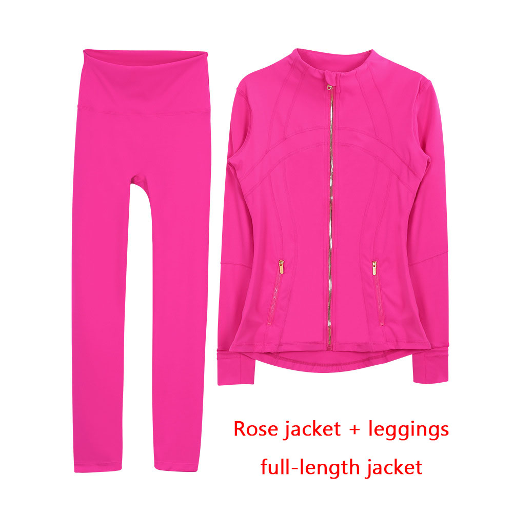 Sale Designer Yoga Short Womendefine Workout Sport Coat Fiess Gold Zipper Jacket Sports Quick Dry Activewear Top Solid Zip Up Sweatshirt Sportwear Hot