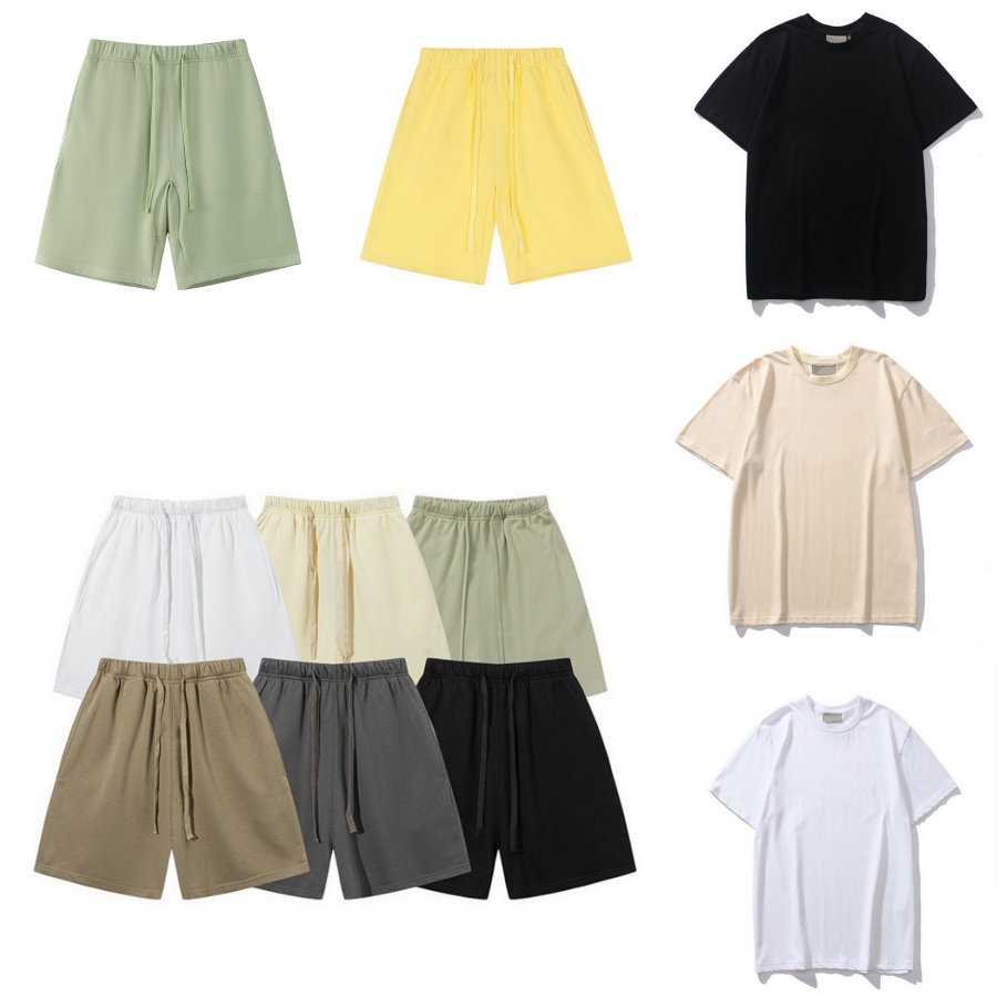 Mens Designer Shorts Beach Shorts Men Shorts Designer White T Shirt luxe Designer Men Luxury Shirt Men Tshirt Designer Tops Women Tshirt Cotton Loose Knee Length 20ss