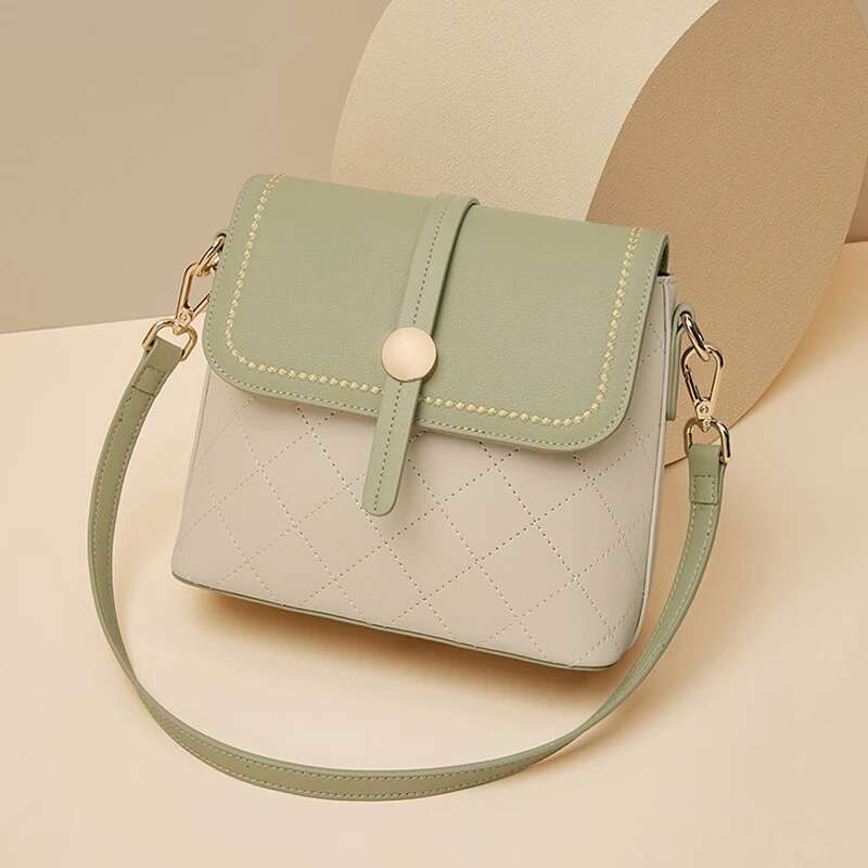 Designer Bag 2025 Split Leather Fashion Design Shoulder Phone For Women 2025 New Summer Lady Underarm Bucket Crossbody Bag Purse Luxury Bag