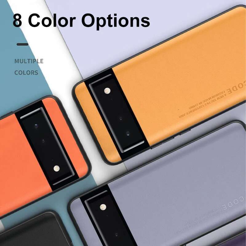 PU Leather 8 5 7A 4A 5A 5G 6A 4 XL Cover Silicone Phone Case For Google Pixel 7 6 Pro Coque