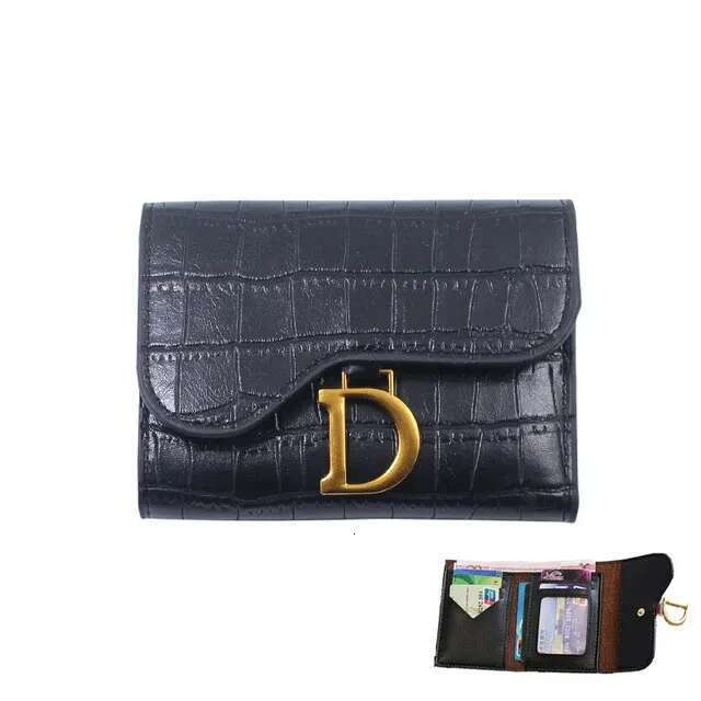 Short Small Fashion Brand Leather Ladies Card Bag For Women Clutch Female Purse Money Clip Wallet