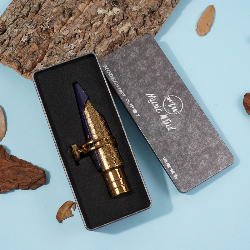 Sax metal flute head frosted tenor flute head tenor mouthpiece mouthpiece musical instrument accessories hot-sale