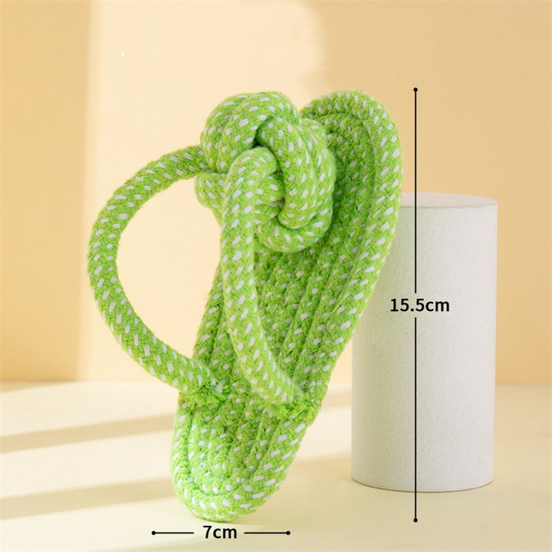 Interactive Cotton Rope Pet Dog Toy - Perfect for Puppies & Small Breeds