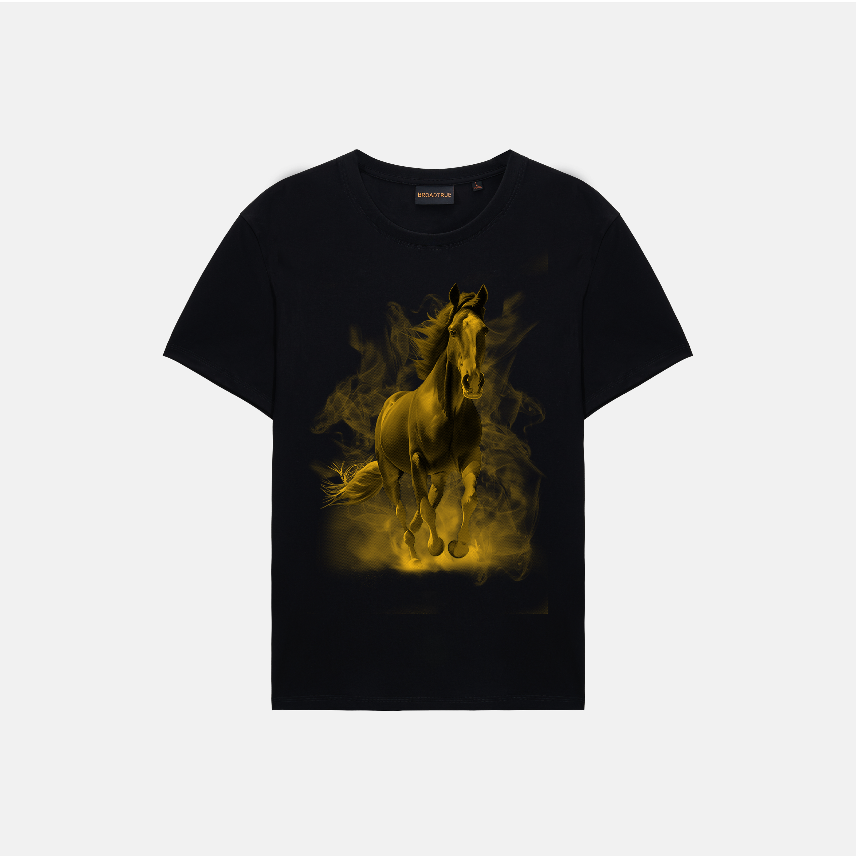Comfortable Breathable Graphic Tee Featuring Durable Colorfast Printing Style