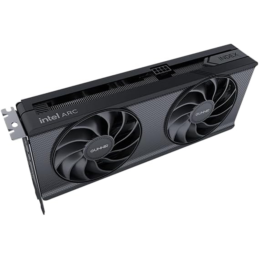 GUNNIR Intel Arc B580 Index 12GB GDDR6 2670MHz Dual Fan Graphics Card (192-bit, PCI-Express 4.0 x8, HDMI/DisplayPort, Supports 4k)