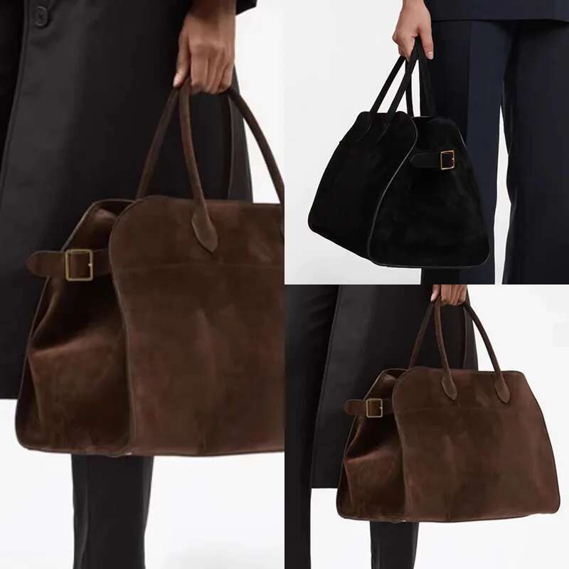High Quality Leather Women Margaux 15 Fashion Shopping Tote Female Casual Shoulder Bag Handbag Large Capacity