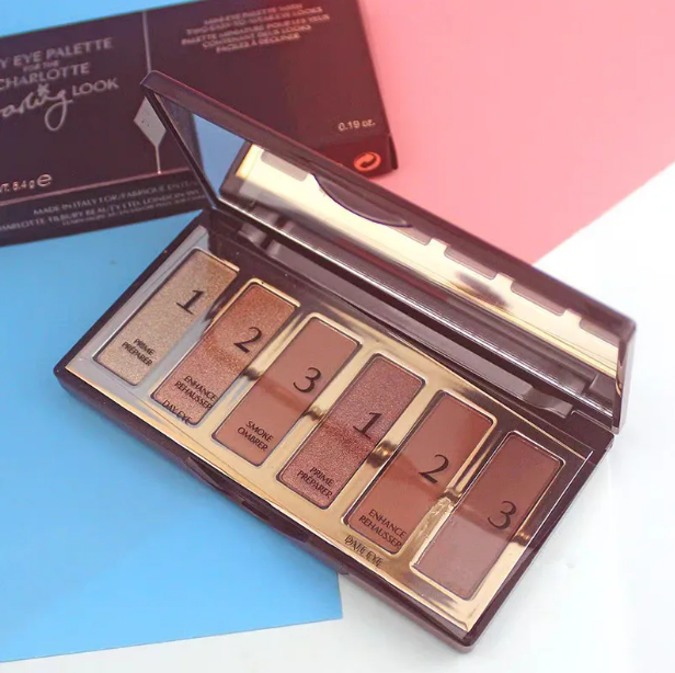 Eye Makeup Darling look 6 Colors Easy Eye Shadow Palette PRIME PREPARER ENHANCE REHAUSSER Smoke OMBRER 5.4g Different Color Glitter Brighten Matte Shi