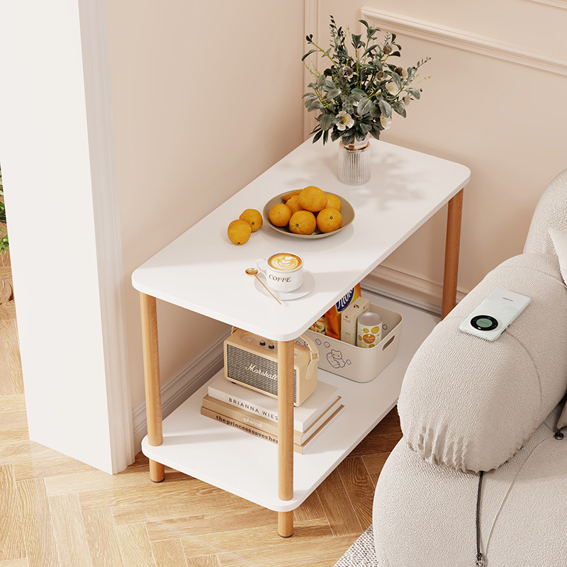 B576 Sofa side table coffee table living room small table side cabinet movable