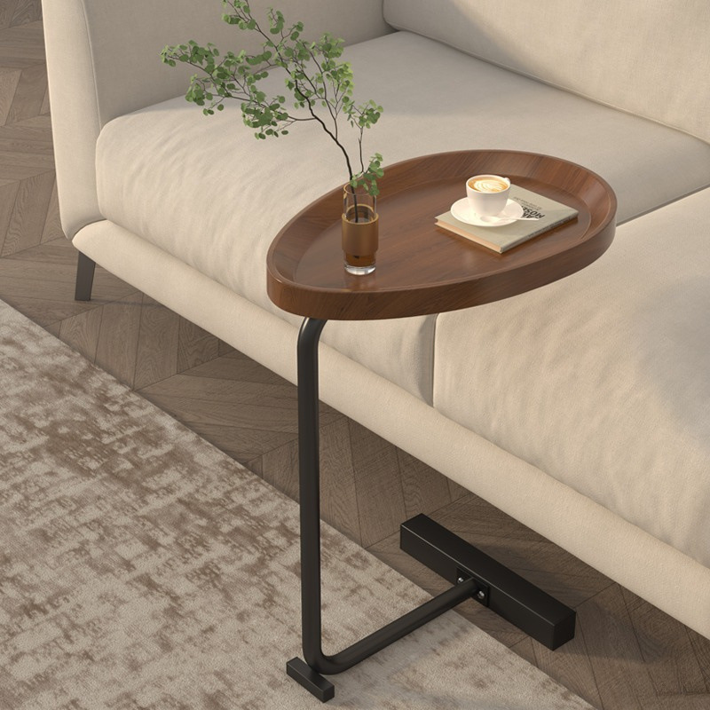B572 Minimalist light luxury small coffee table black mini modern simple creative small size