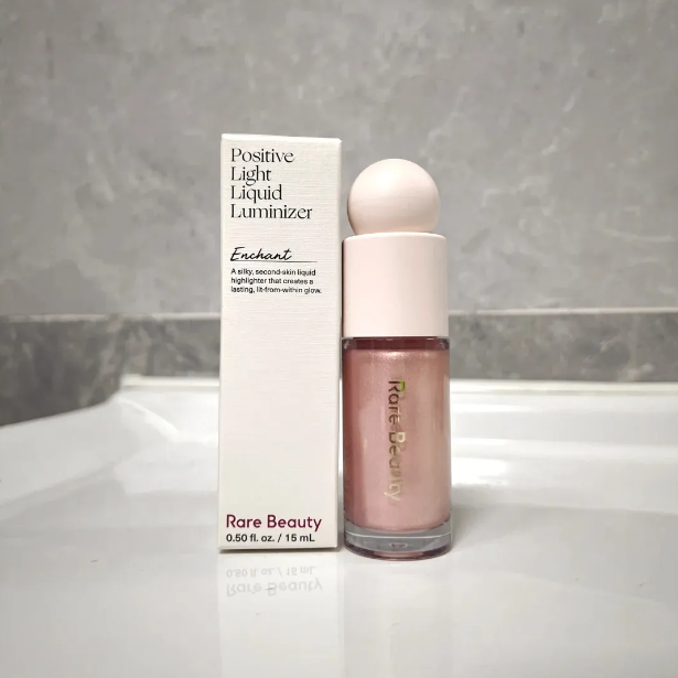Rare Beauty Positive Light Liquid Luminizer 15ml ENLIGHTEN ENCHANT Mesmerize 4 Colors Natural Face Highlighters face makeup