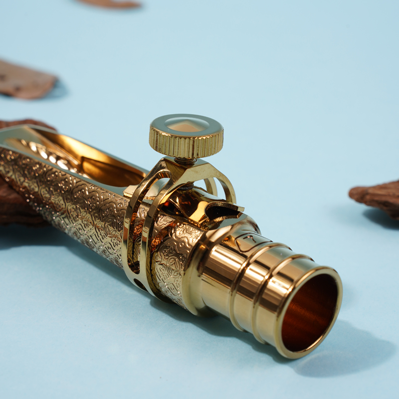 Sax metal flute head frosted tenor flute head tenor mouthpiece mouthpiece musical instrument accessories hot-sale