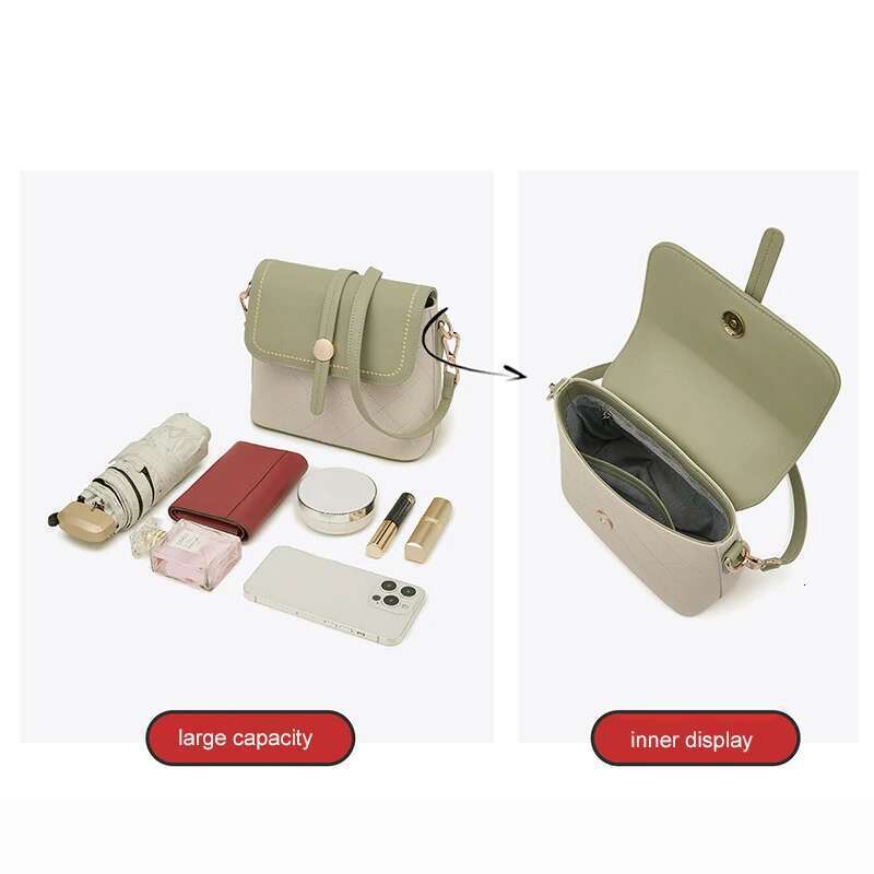 Designer Bag 2025 Split Leather Fashion Design Shoulder Phone For Women 2025 New Summer Lady Underarm Bucket Crossbody Bag Purse Luxury Bag