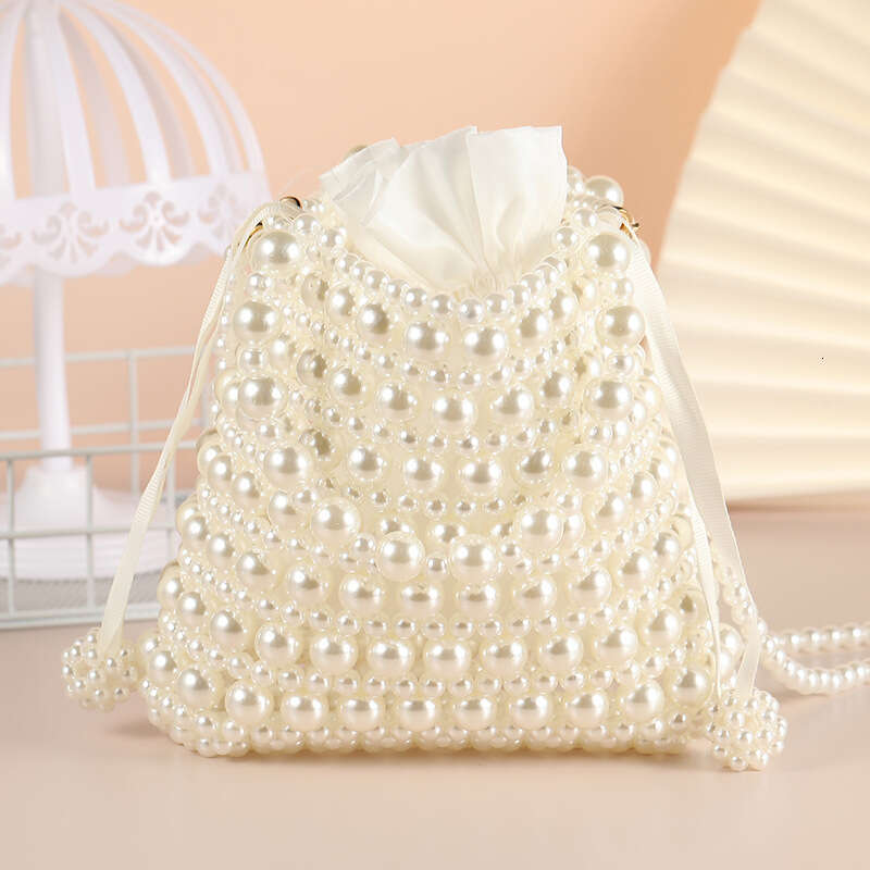 Dinner Bag New Pearl Handbag Korean Creative Fashion Simple And High End Banquet Bag Crossbody Bag KQ