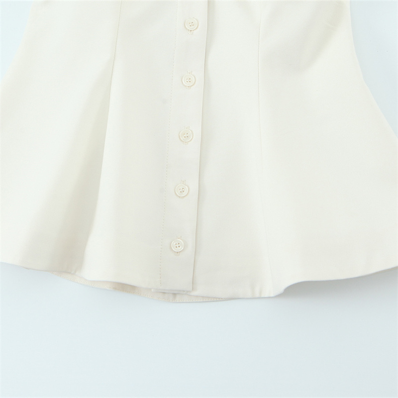 2025 Summer New Product Women's Versatile Simple Stripe Splicing Hanging Neck Collar Top backless Decoration