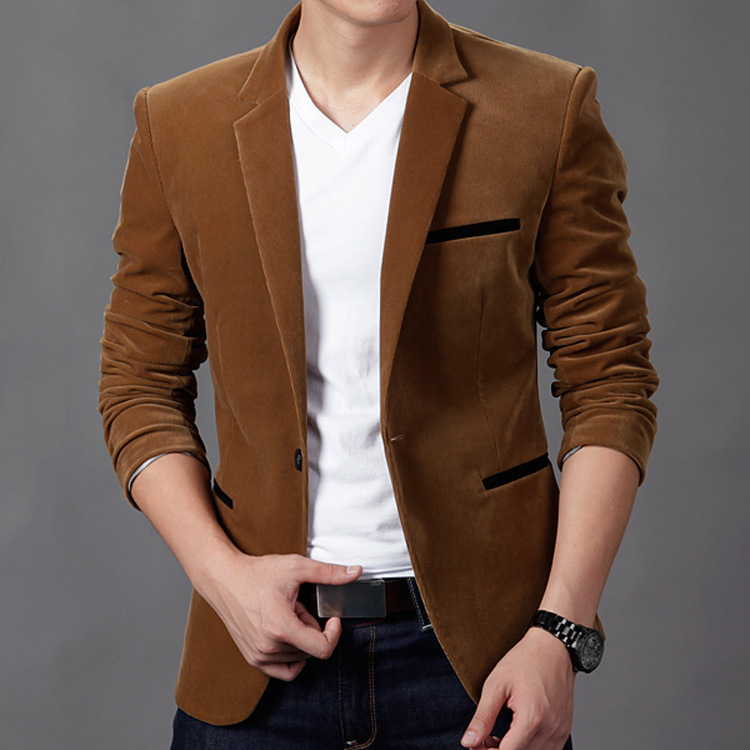 H687 Suit for young men business casual men's professional formal suit single jacket