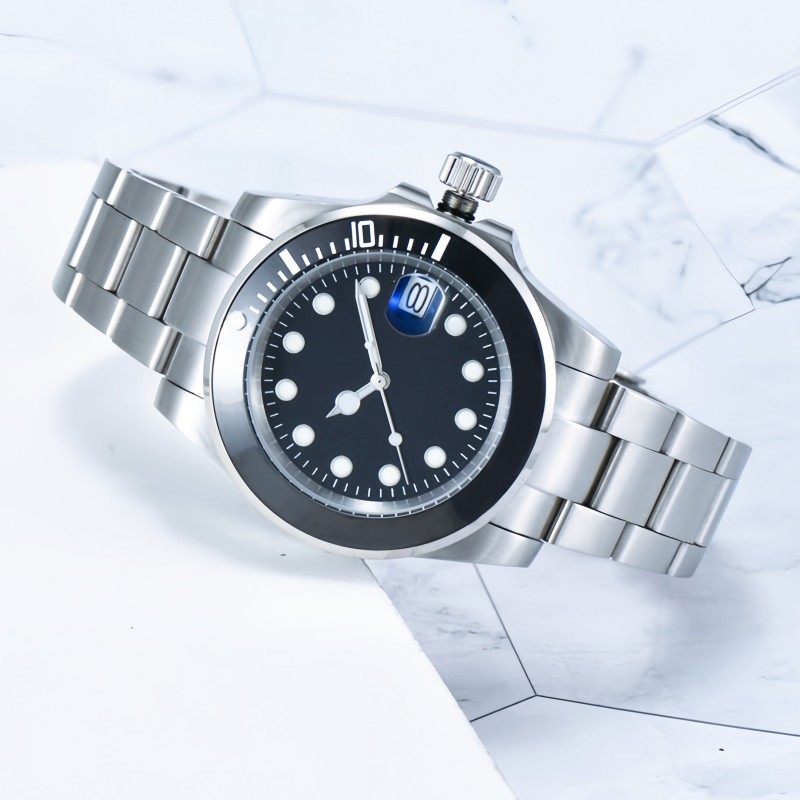 watch designer watch watches men mens luxury watch luminous montre de luxe reloj orologi waterproof dials stainless steel straps mechanical watch 41mm size with box