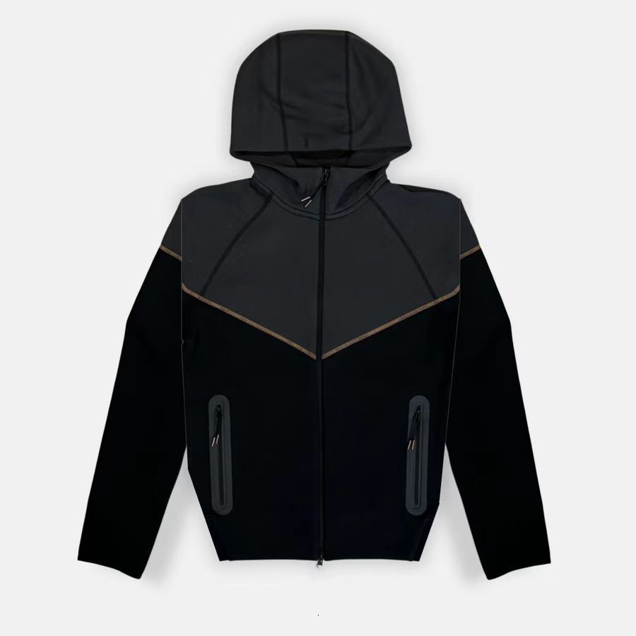 2025 Spring and Autumn Leisure Sports Breathable Cotton Double sided Zipper Hoodie Men's 48 Coat 49 Bathroom Pants Cover