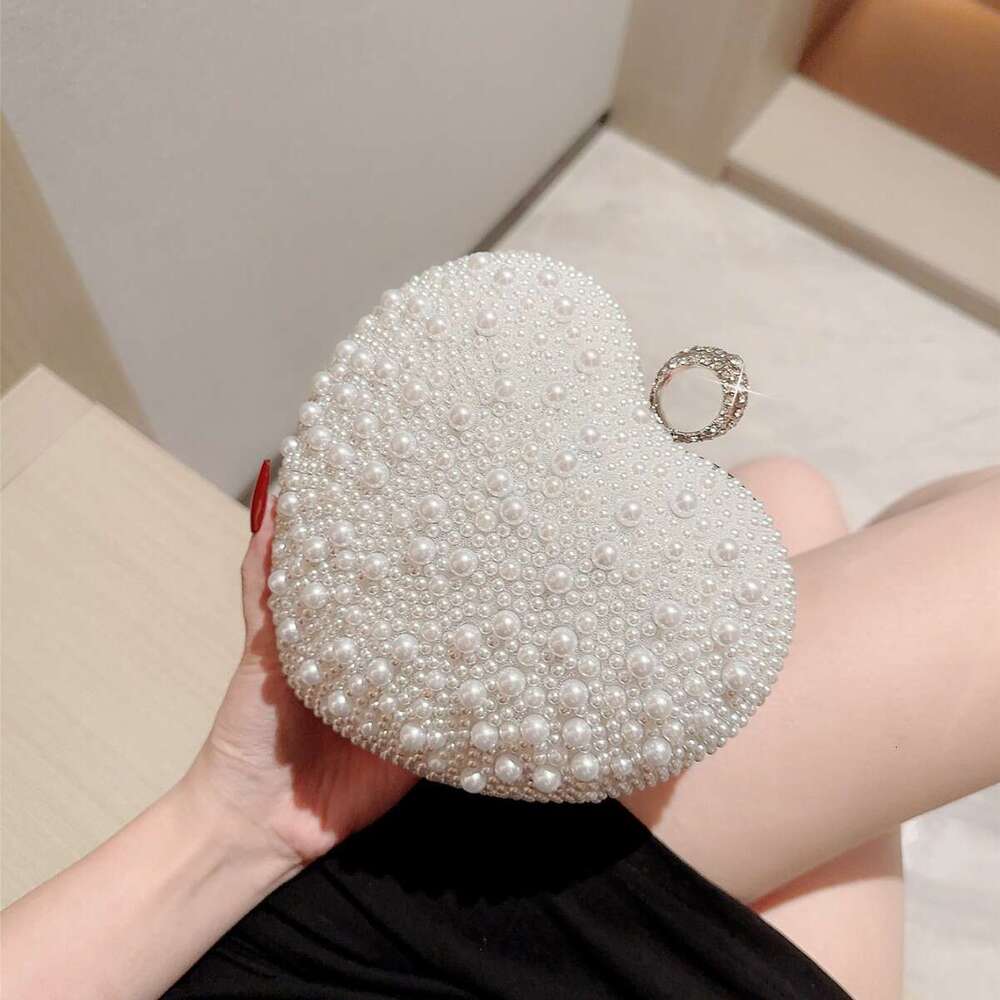 Dinner Bag New Pearl Love Hand Chain Paired With Qipao Evening Banquet Wedding Dress Bag KQ
