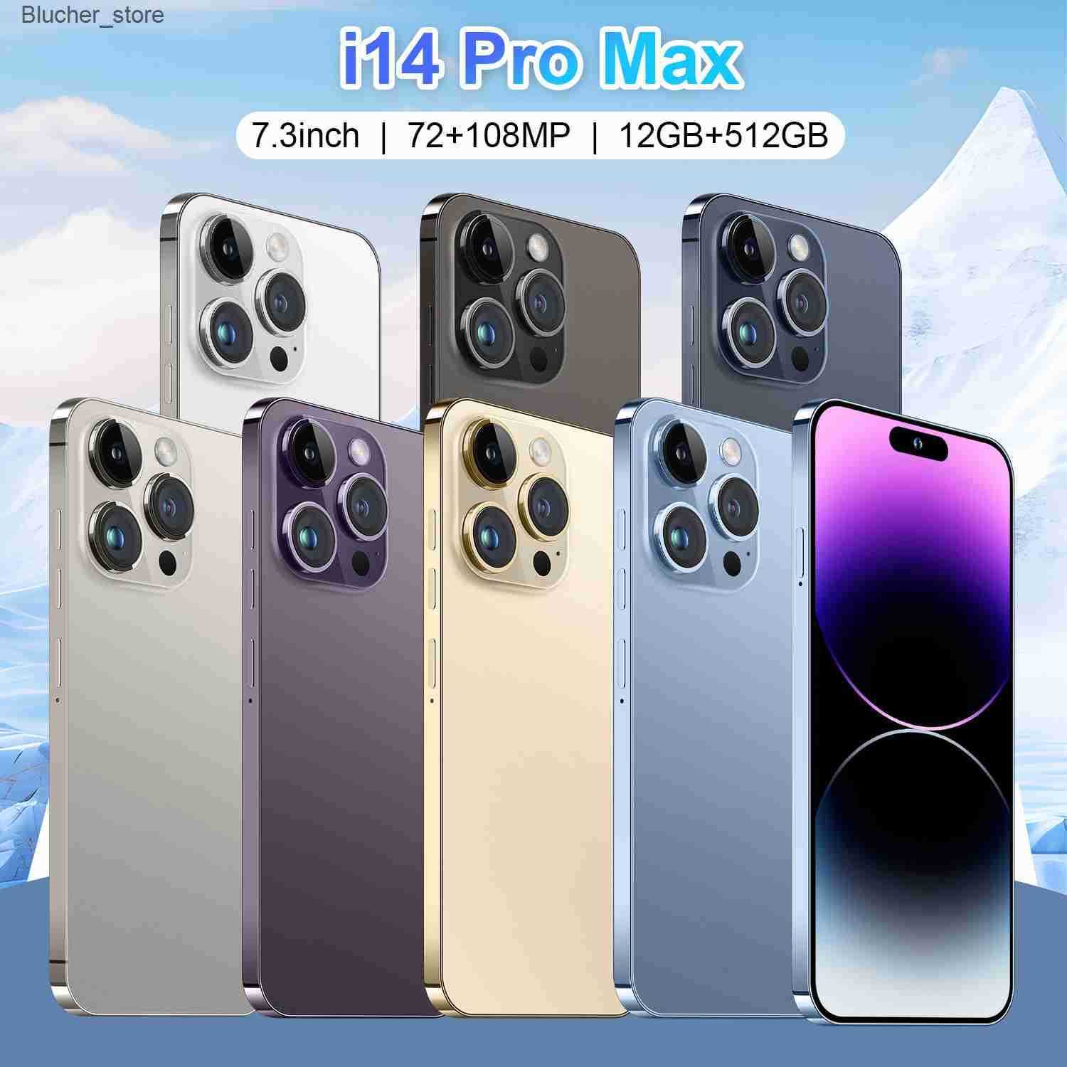 Mobile i14 PRO MAX 7.3-inch incell large screen 2+16GB Android 8.1 smartphone z250507OM1Q
