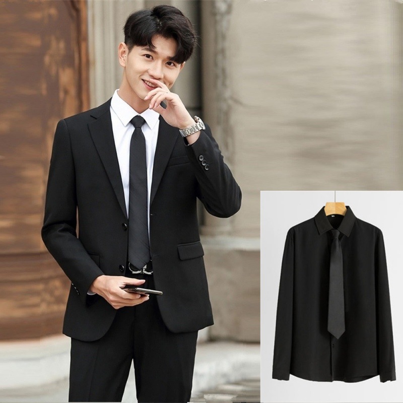 H704 Men's slim suits, high-end fashionable professional formal wear