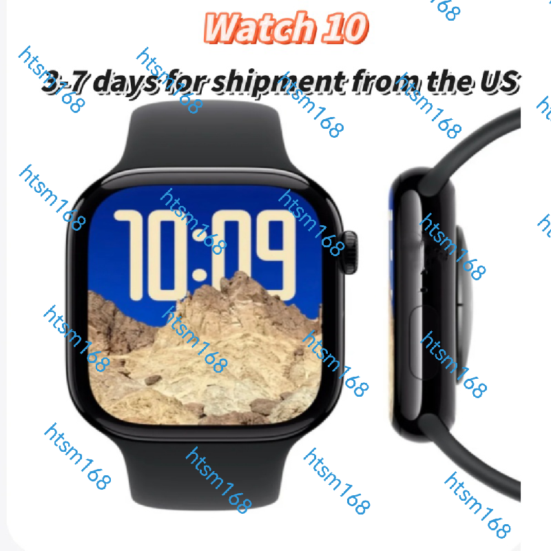 Nouveau Android Smartwatch pour hommes et femmes What10 Series - Affichage de 2,1 pouces, mode sportive, connexion Bluetooth, tracker Fiess, char