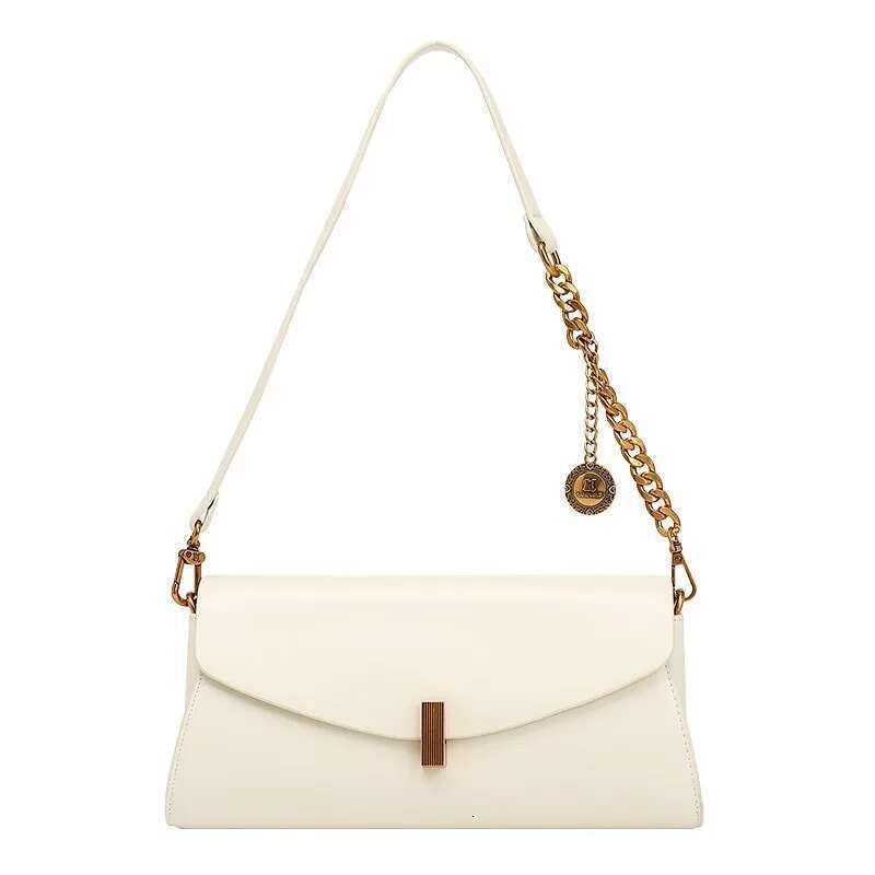 Light brand women's baguette armpit bag 2025 new design, high-end spring and summer single shoulder crossbody bag, chain