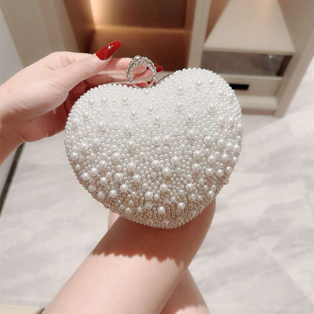 Dinner Bag New Pearl Love Hand Chain Paired With Qipao Evening Banquet Wedding Dress Bag KQ