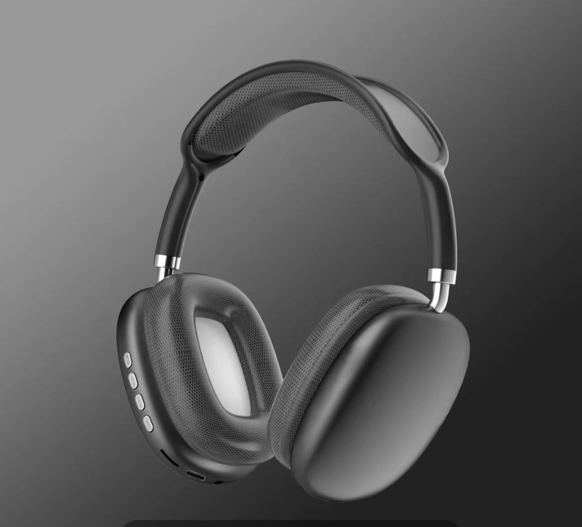 New P9 2025Wireless Bluetooth Headphones Noise Cancelg Mic Pods Over Ear Sports Gaming Headset For Apple