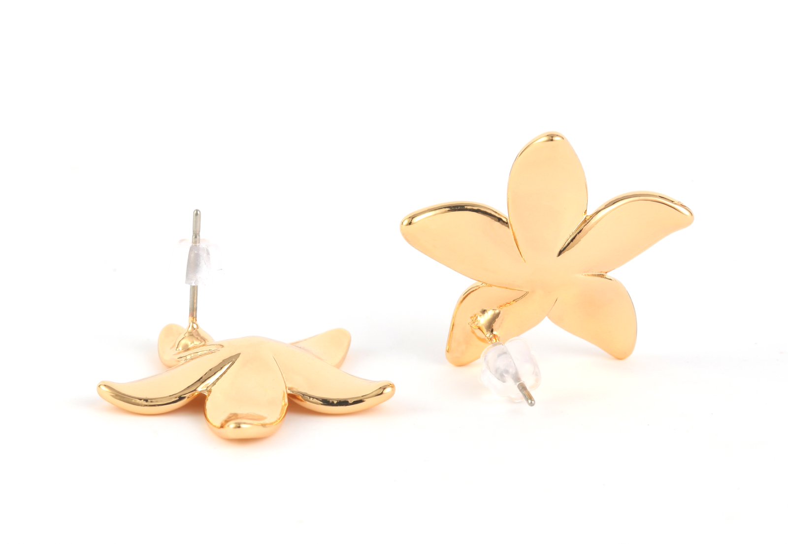 Oval Dangle Design Hammered Metal Finish Textured Gold Drop Earrings a wide variety of styles Full of high-end feeling