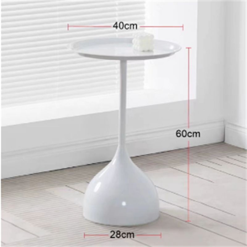 B571 Minimalist light luxury small coffee table black mini modern simple creative small size