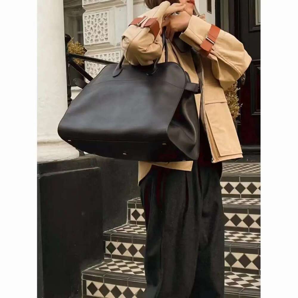 High Quality Leather Women Margaux 15 Fashion Shopping Tote Female Casual Shoulder Bag Handbag Large Capacity