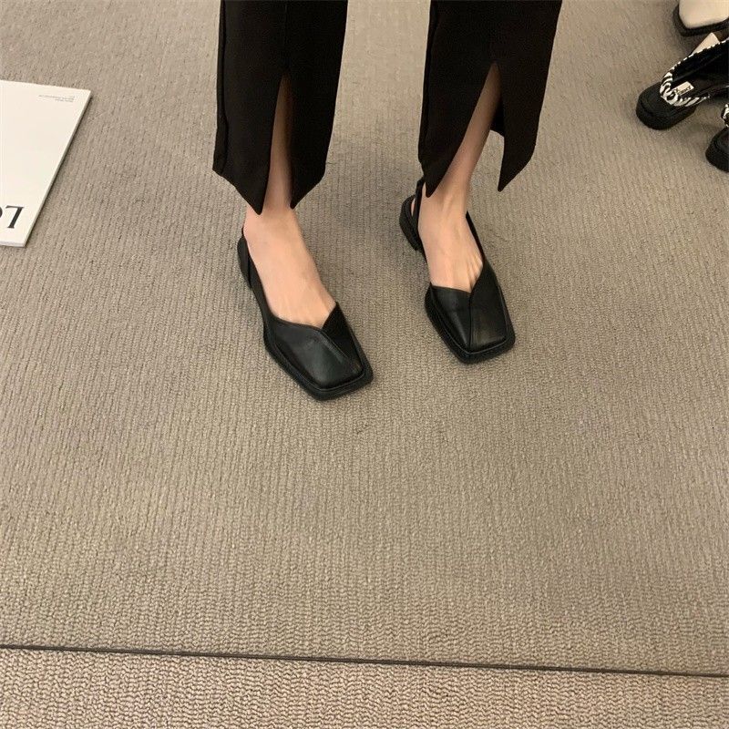 25 Hot Sales Baotou Sandals Summer New Style Outerwear Fashion French Korean Super Fairy Women S Flat Roman Shoes