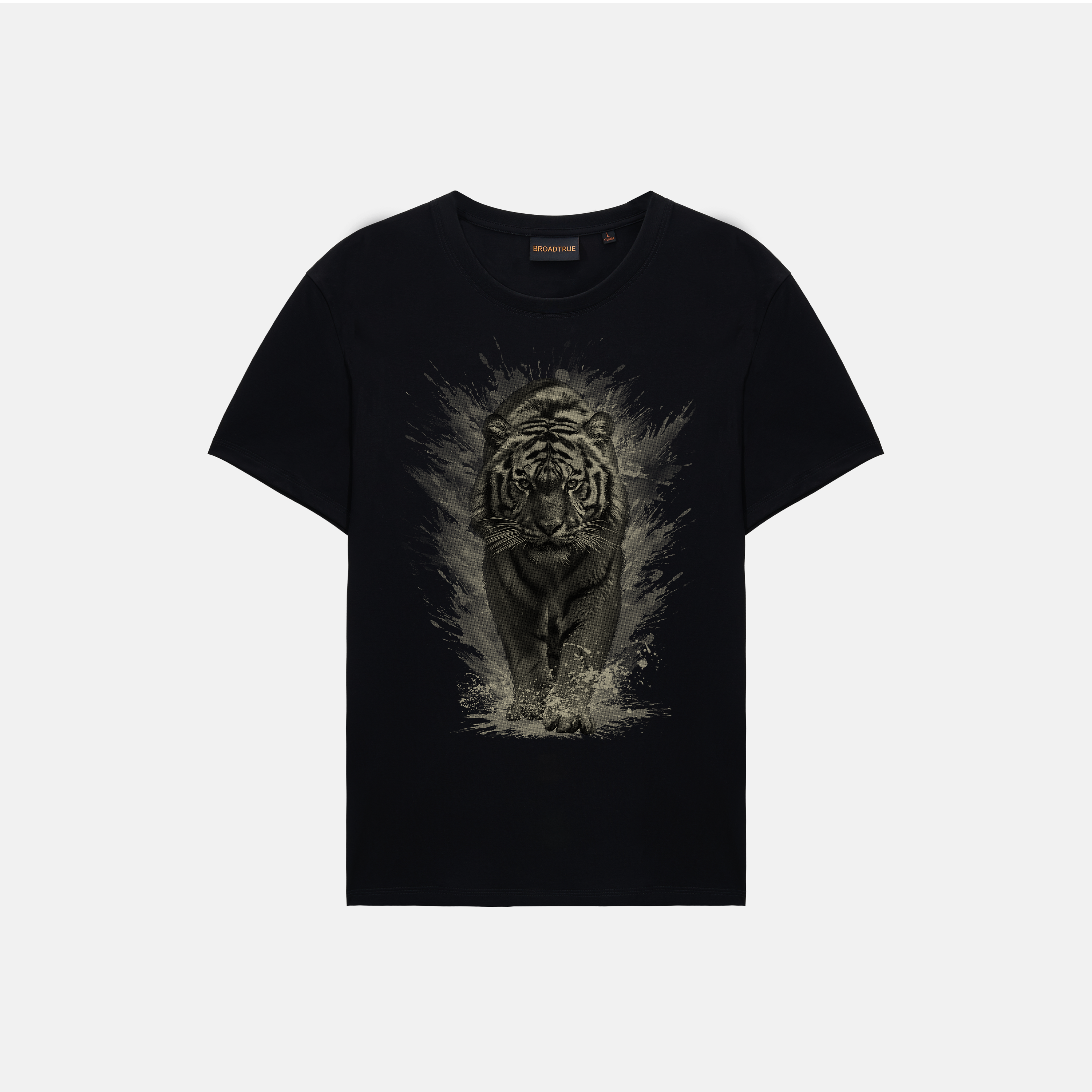 Comfortable Breathable Graphic Tee Featuring Durable Colorfast Printing Style